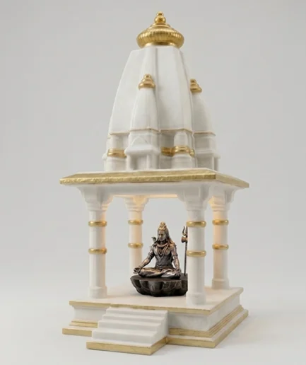 The Divine Abode — Miniature Shiva Temple