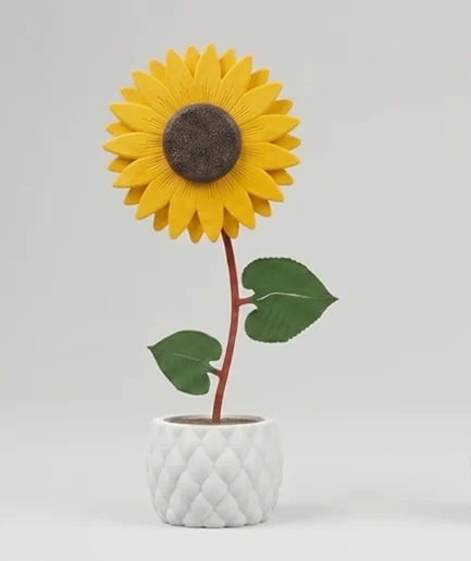 Forever Sunflower-Desk & Home Décor | Unique Floral Gift